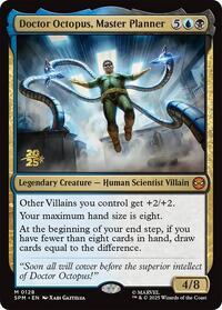 Doctor Octopus, Master Planner, Prerelease Cards