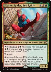Scarlet Spider, Ben Reilly, Prerelease Cards