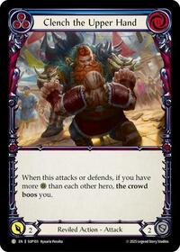 Clench the Upper Hand (Blue)