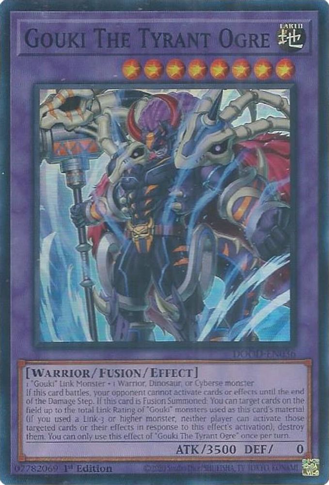 Gouki The Tyrant Ogre, 1st-edition, front