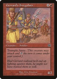 Gerrard's Irregulars, Mercadian Masques