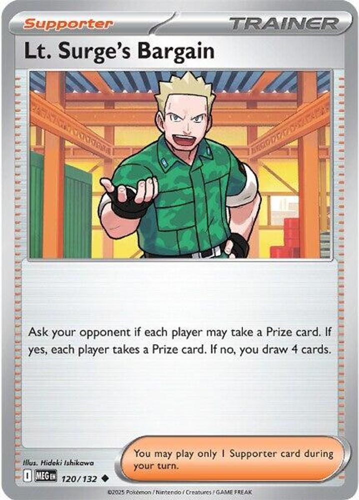 Lt. Surge's Bargain