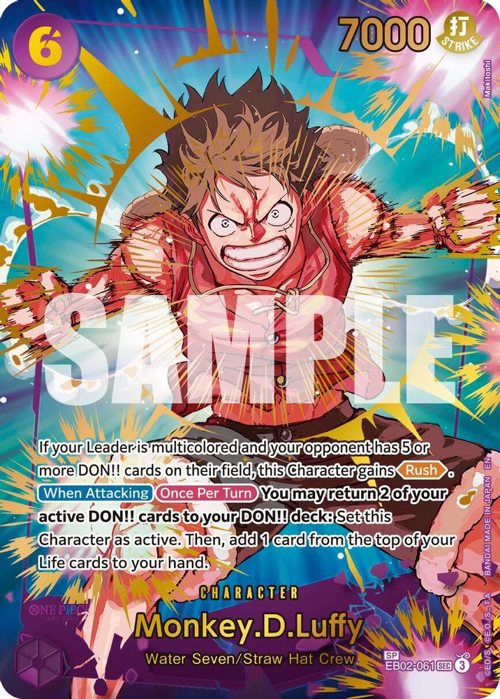 Monkey.D.Luffy - EB02-061 (SP)