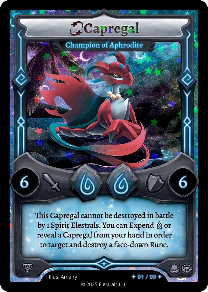 Capregal - Champion of Aphrodite (Serialized), Standard, front