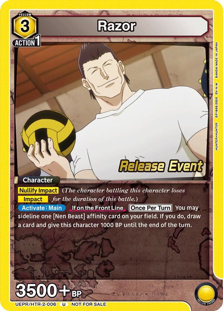 Razor (006), Standard, front