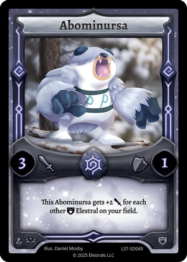 Abominursa, Standard, front