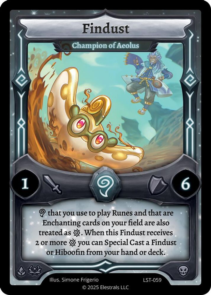 Findust - Champion of Aeolus, Standard, front
