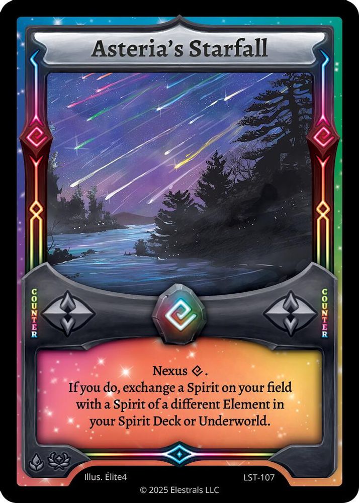Asteria's Starfall, Standard, front