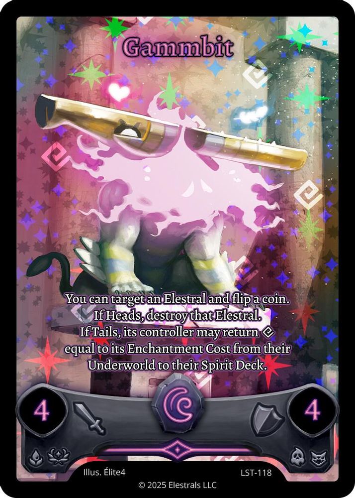 Gammbit (Full Art), Holo, front