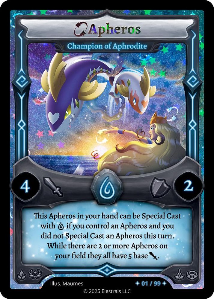 Apheros - Champion of Aphrodite (Serialized), Standard, front