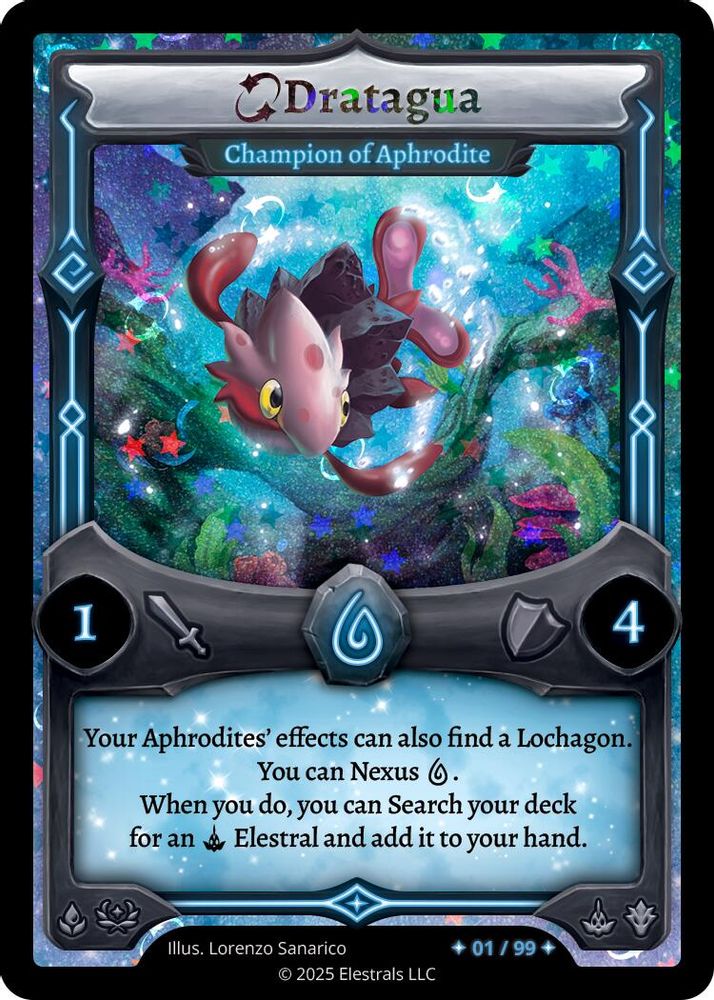 Dratagua - Champion of Aphrodite (Serialized), Standard, front