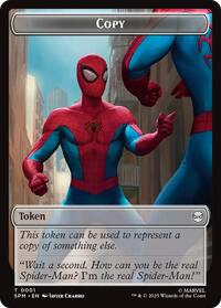 Copy // Human Citizen Double-Sided Token, Marvel's Spider-Man