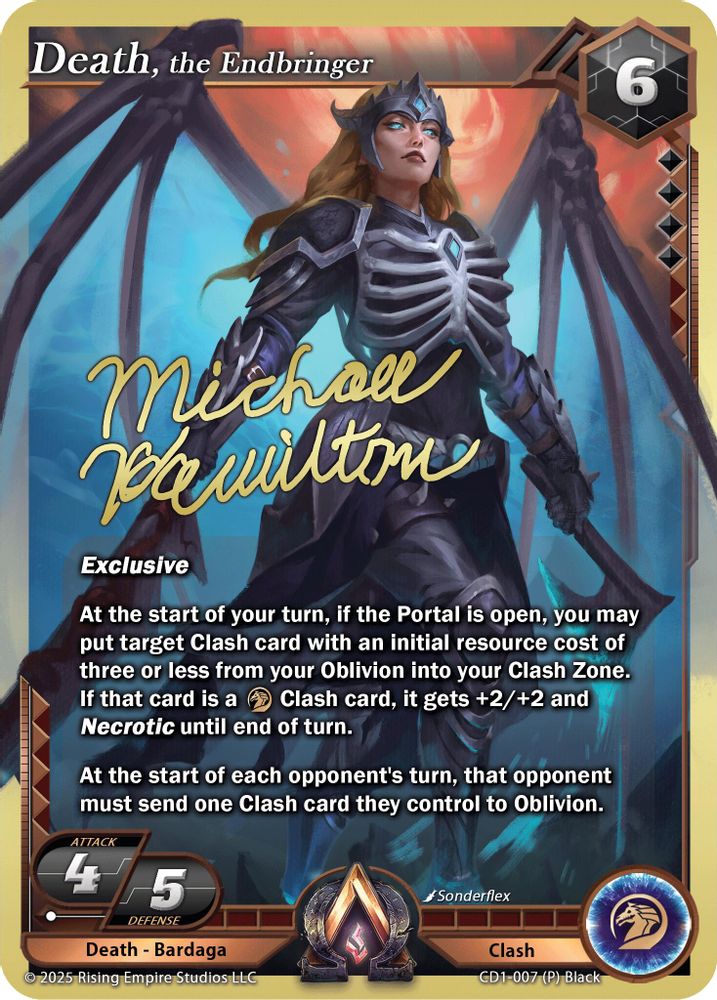 Death, the Endbringer, Standard, front