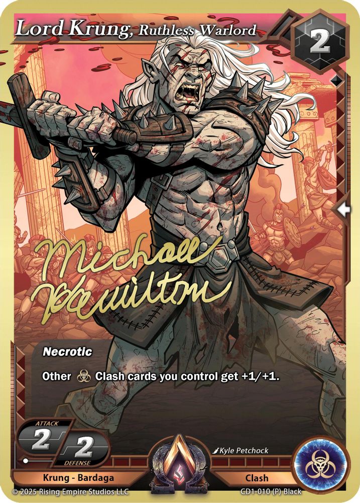 Lord Krung, Ruthless Warlord, Standard, front