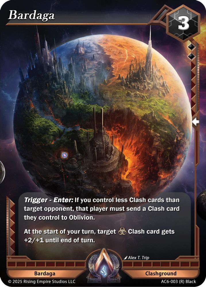 Bardaga, Standard, front