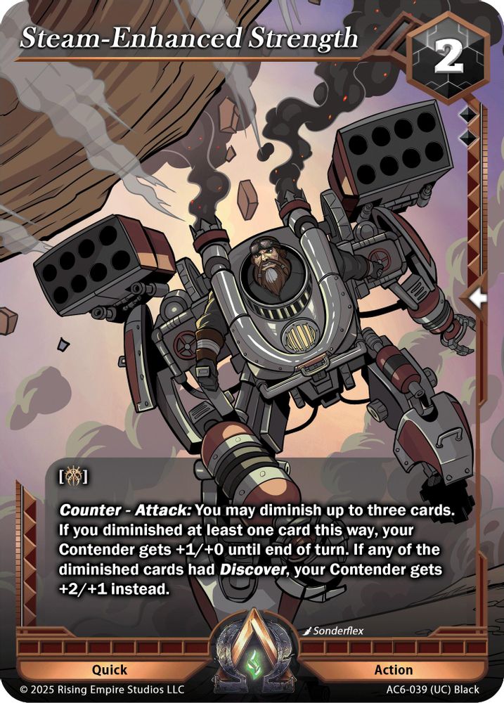 Steam-Enhanced Strength, Standard, front