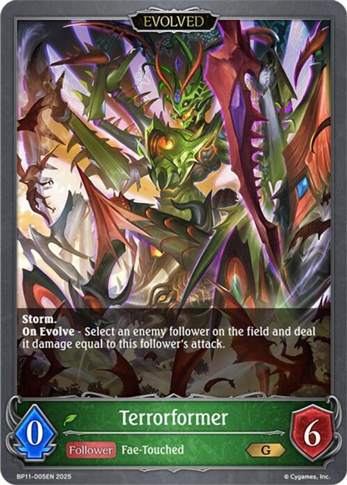 Terrorformer (Evolved), Standard, front