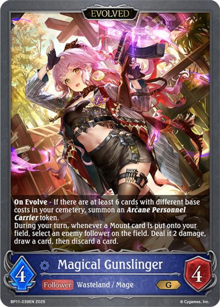 Magical Gunslinger (Evolved), Standard, front