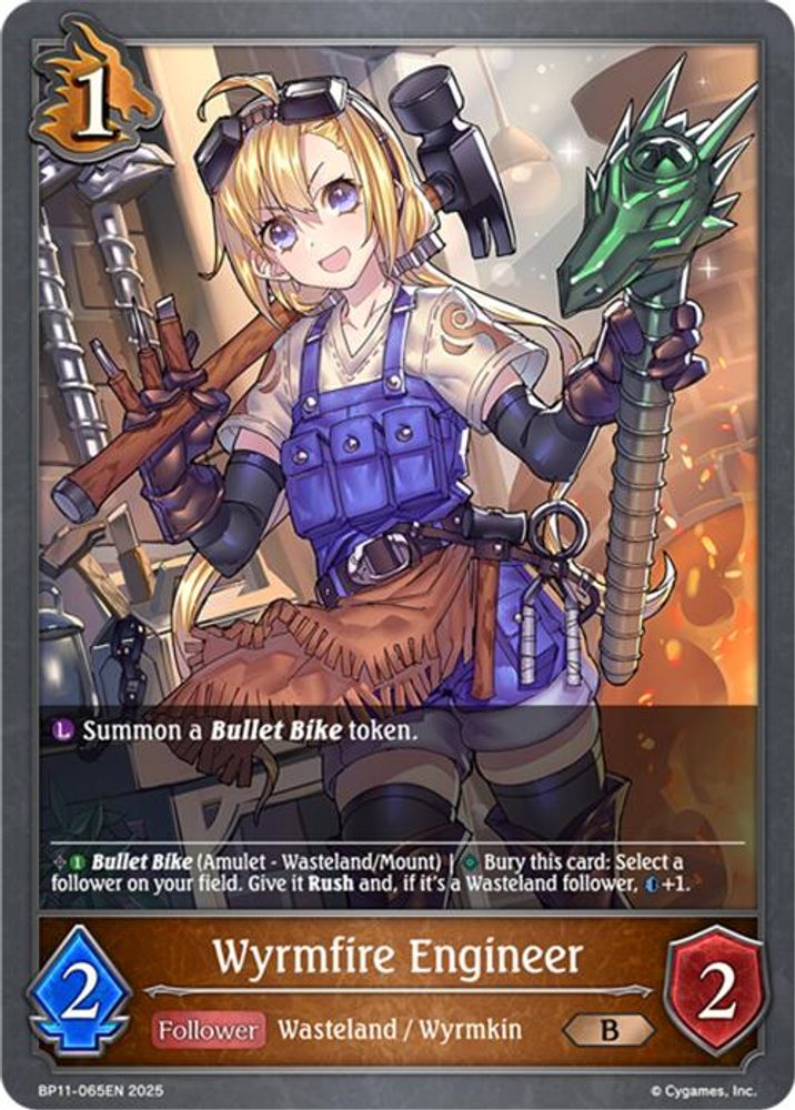 Wyrmfire Engineer, Standard, front