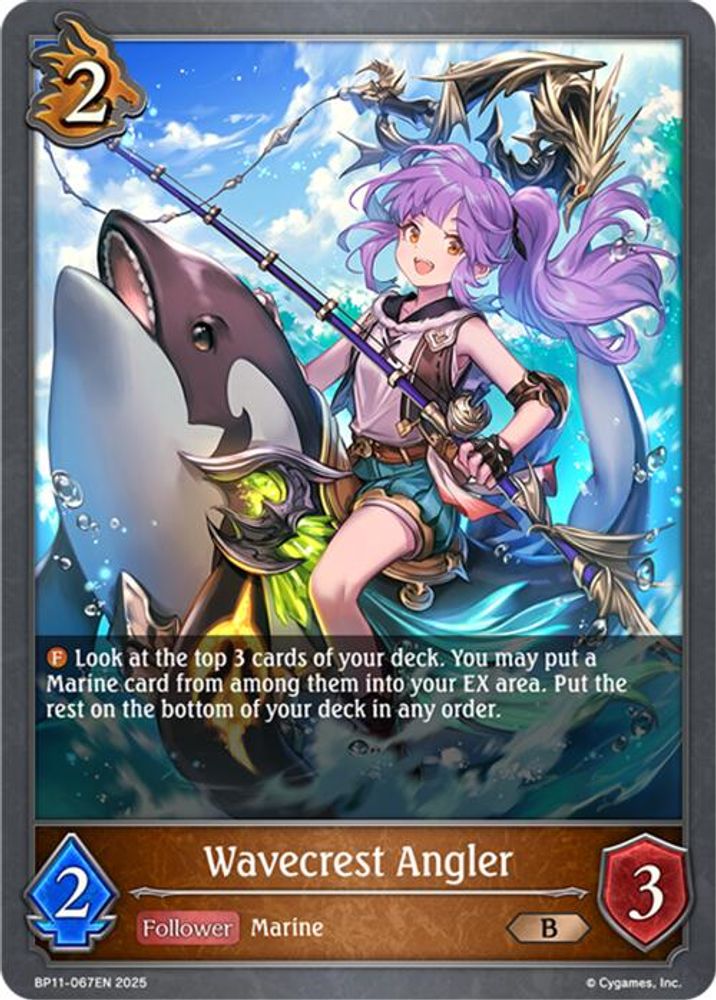 Wavecrest Angler, Standard, front
