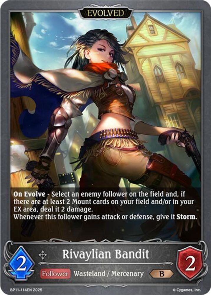 Rivaylian Bandit (Evolved), Standard, front