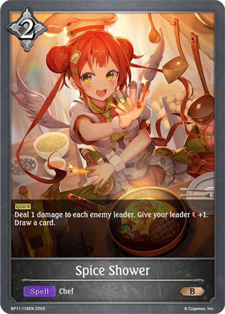 Spice Shower, Standard, front