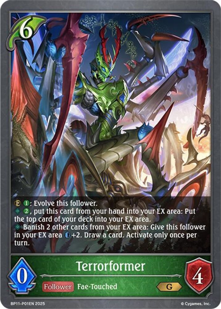 Terrorformer - P01 (Foil), Standard, front