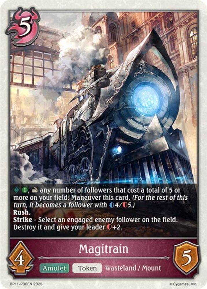 Magitrain - P30 (Foil), Standard, front