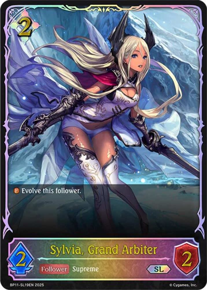 Sylvia, Grand Arbiter (SL), Standard, front