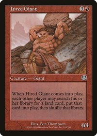 Hired Giant, Mercadian Masques