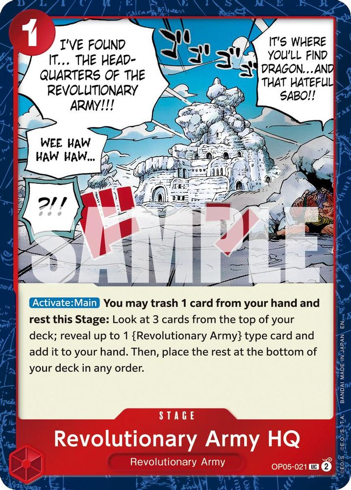 Revolutionary Army HQ (Pirate Foil)