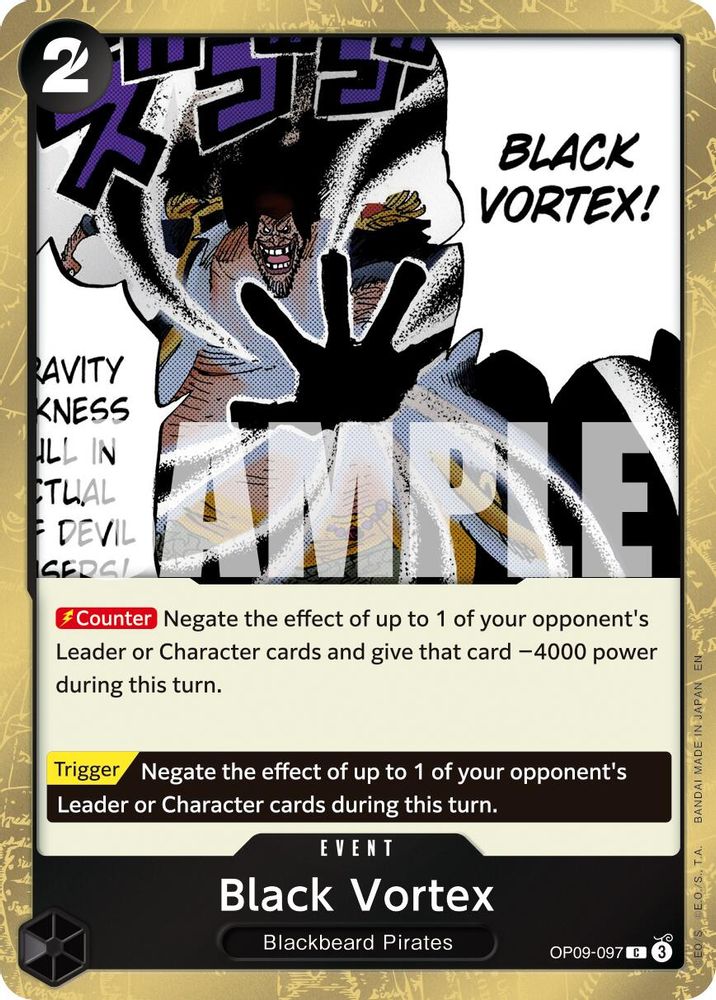 Black Vortex (Pirate Foil)