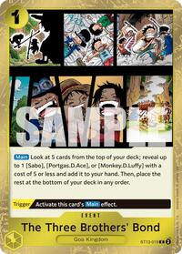 The Three Brothers' Bond (Pirate Foil)