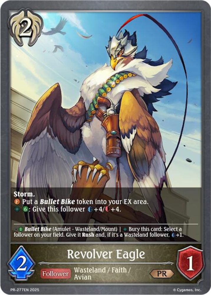 Revolver Eagle, Standard, front