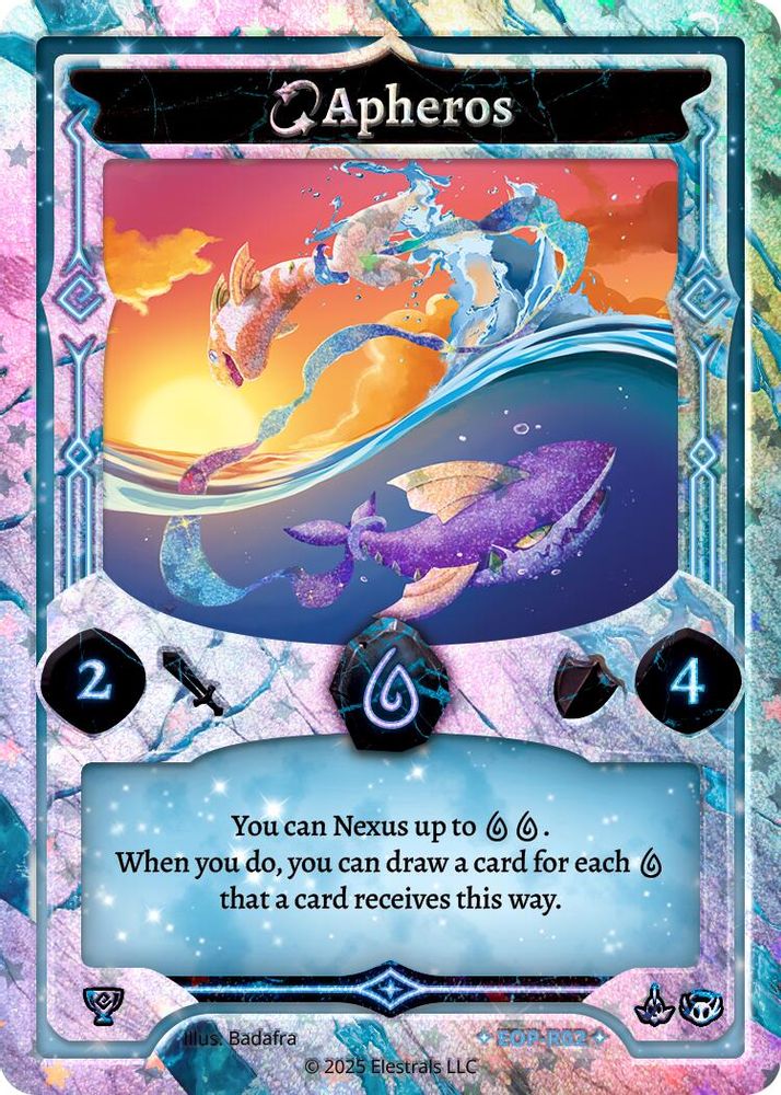 Apheros, Reverse-holo, front