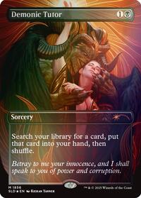 Demonic Tutor (Rainbow Foil), Secret Lair Drop Series