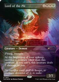 Lord of the Pit (Rainbow Foil), Secret Lair Drop Series