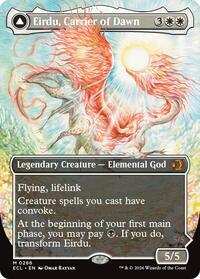Eirdu, Carrier of Dawn (Borderless), Lorwyn Eclipsed