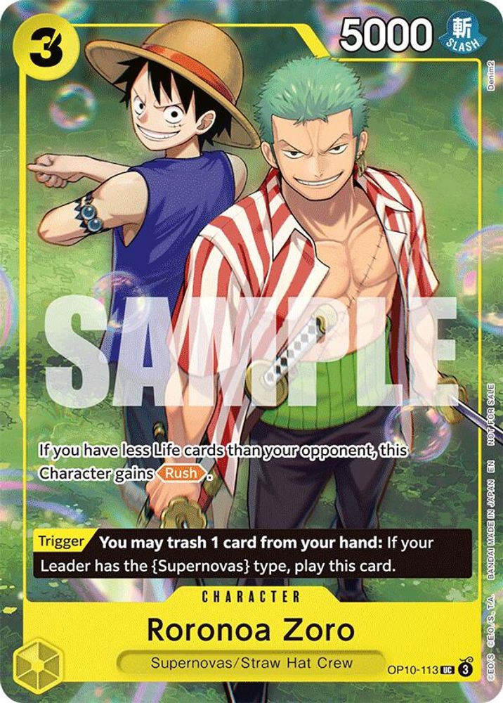 Roronoa Zoro (Learn Together Deck Set - Set Sail Event)