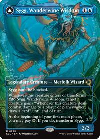 Sygg, Wanderwine Wisdom (Borderless), Lorwyn Eclipsed