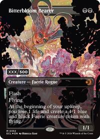 Bitterbloom Bearer (Borderless) (Serial Numbered), Lorwyn Eclipsed