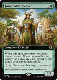 Formidable Speaker (Extended Art), Lorwyn Eclipsed