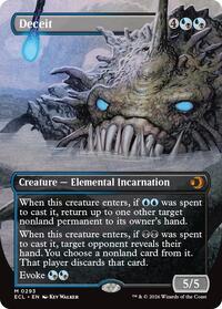 Deceit (Borderless), Lorwyn Eclipsed