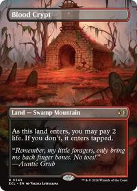 Blood Crypt (Borderless), Lorwyn Eclipsed