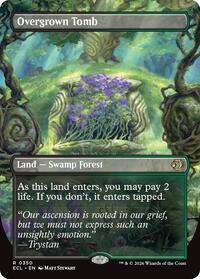 Overgrown Tomb (Borderless), Lorwyn Eclipsed