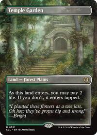 Temple Garden (Borderless), Lorwyn Eclipsed