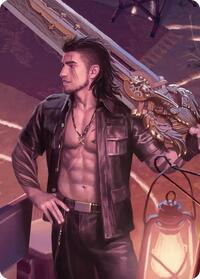 Warrior's Resolve Scene Art Card, Art Series: FINAL FANTASY