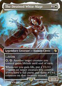 The Destined White Mage (Borderless), Commander: FINAL FANTASY