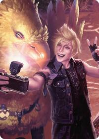 Flash Photography Scene Art Card, Art Series: FINAL FANTASY