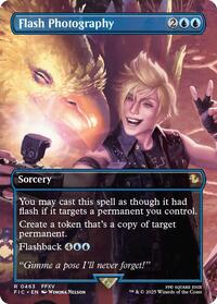 Flash Photography (Borderless), Commander: FINAL FANTASY